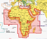 Карта Navionics + AF630L Африка и Ближний Восток