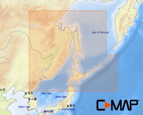 Карта C-MAP MAX-N+ WIDE RS-Y207 - Острова Хоккайдо и Сахалин