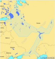 Карта C-MAP MAX-N+ MEGA-WIDE RS-Y050 - Запад России, внутренние водные пути 