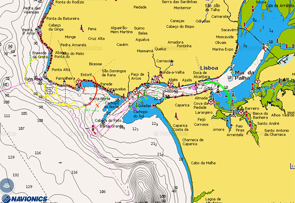 Карта Navionics + 46XG Центральная и Западная Европа
