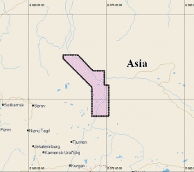 Карта C-MAP MAX-N+ WIDE RS-Y513 -	река Иртыш низовье -Обь
