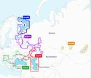 Карта Navionics + EU062R Россия, Верхняя и Центральная Волга