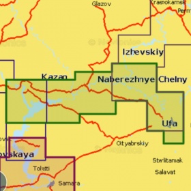 Карта Navionics + Small 5G633S2 Река Белая и нижняя Кама