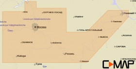 Карта C-MAP MAX-N+ WIDE RS-Y220 - Москва канал и река Ока