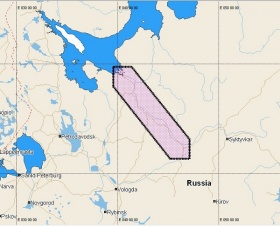 Карта C-MAP MAX-N+ WIDE RS-Y515 -	Северная Двина